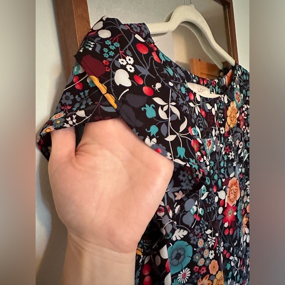 LOFT multicolor blouse - Picture 3 of 5